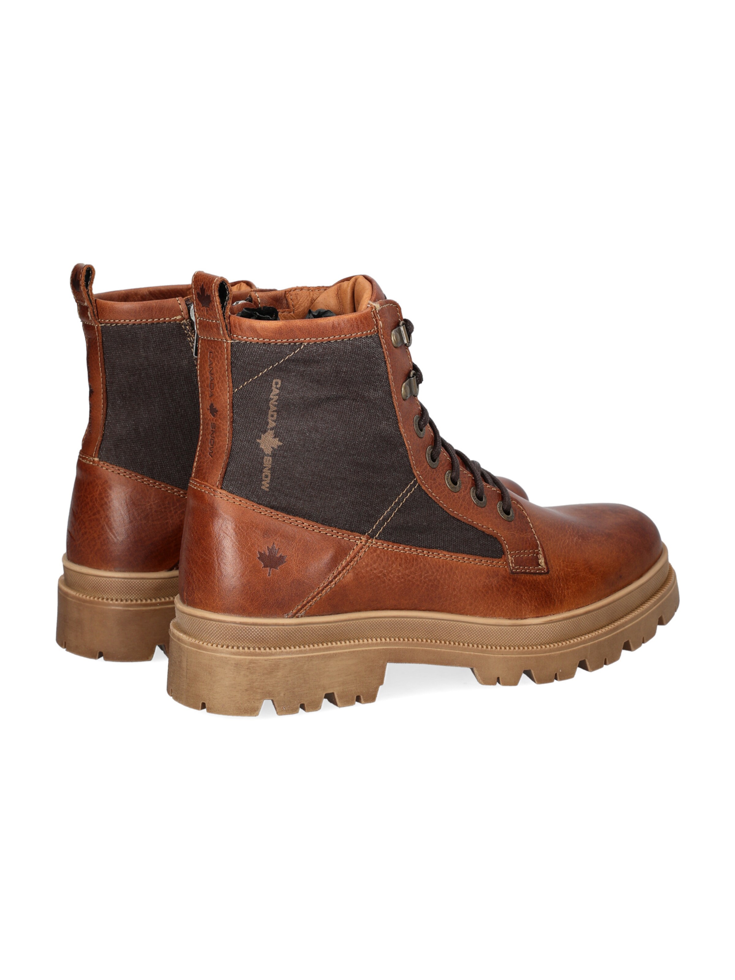 CANADA SNOW Lace-up boots 'MOUNT HEKTOR' in Brown