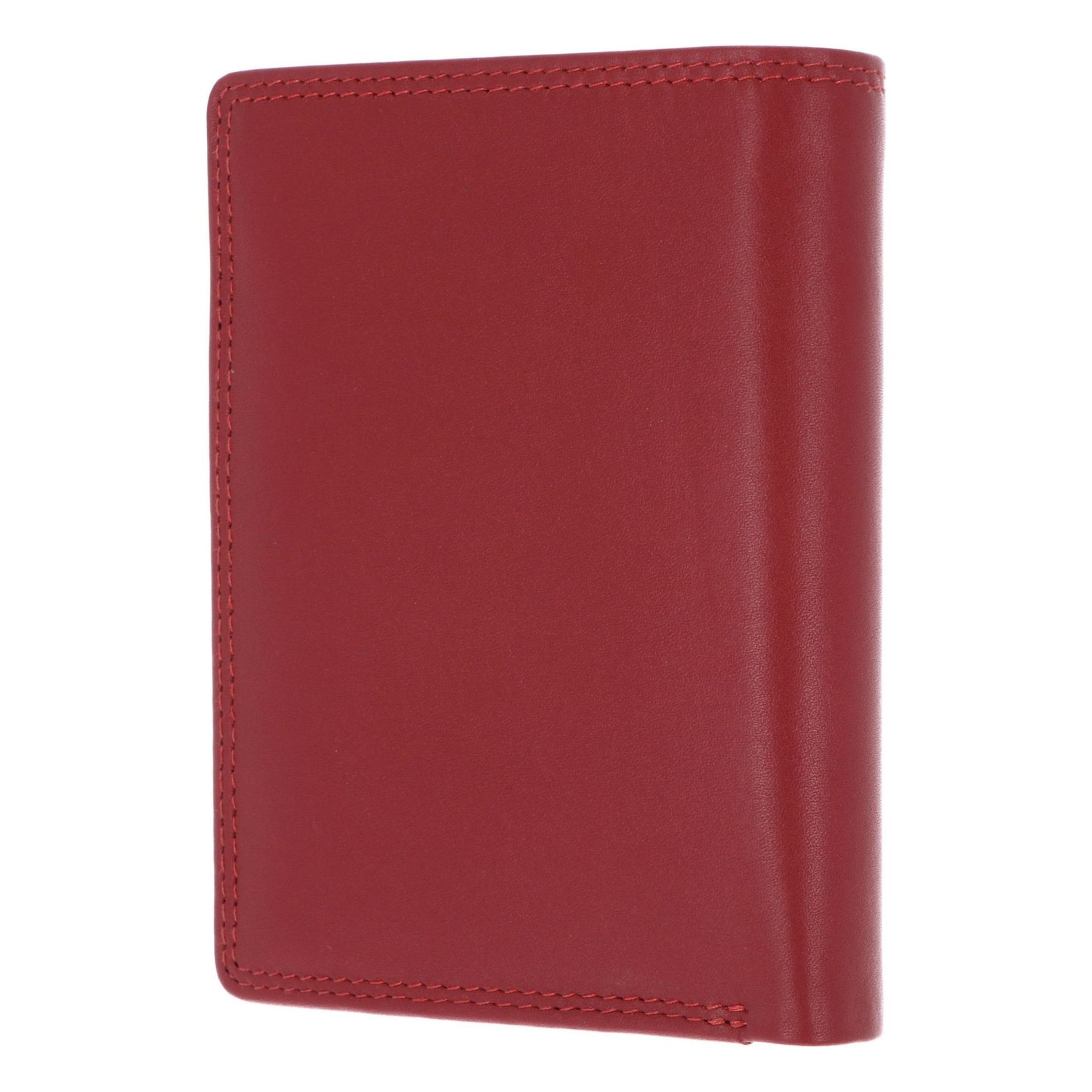 GOLDEN HEAD Portemonnee 'Polo RFID' in Rood