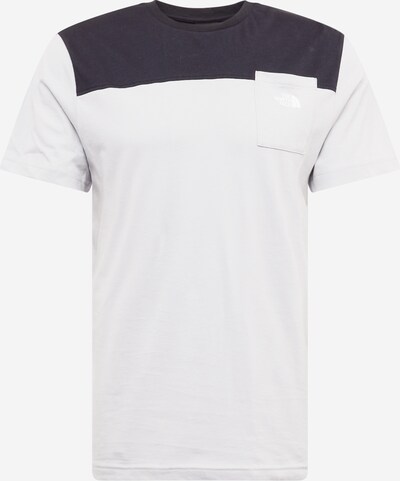 THE NORTH FACE T-Shirt 'ICONS' en bleu marine / gris clair / blanc, Vue avec produit