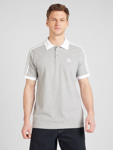 ADIDAS ORIGINALS Poloshirt 'Adicolor Classics' in Grau: predná strana