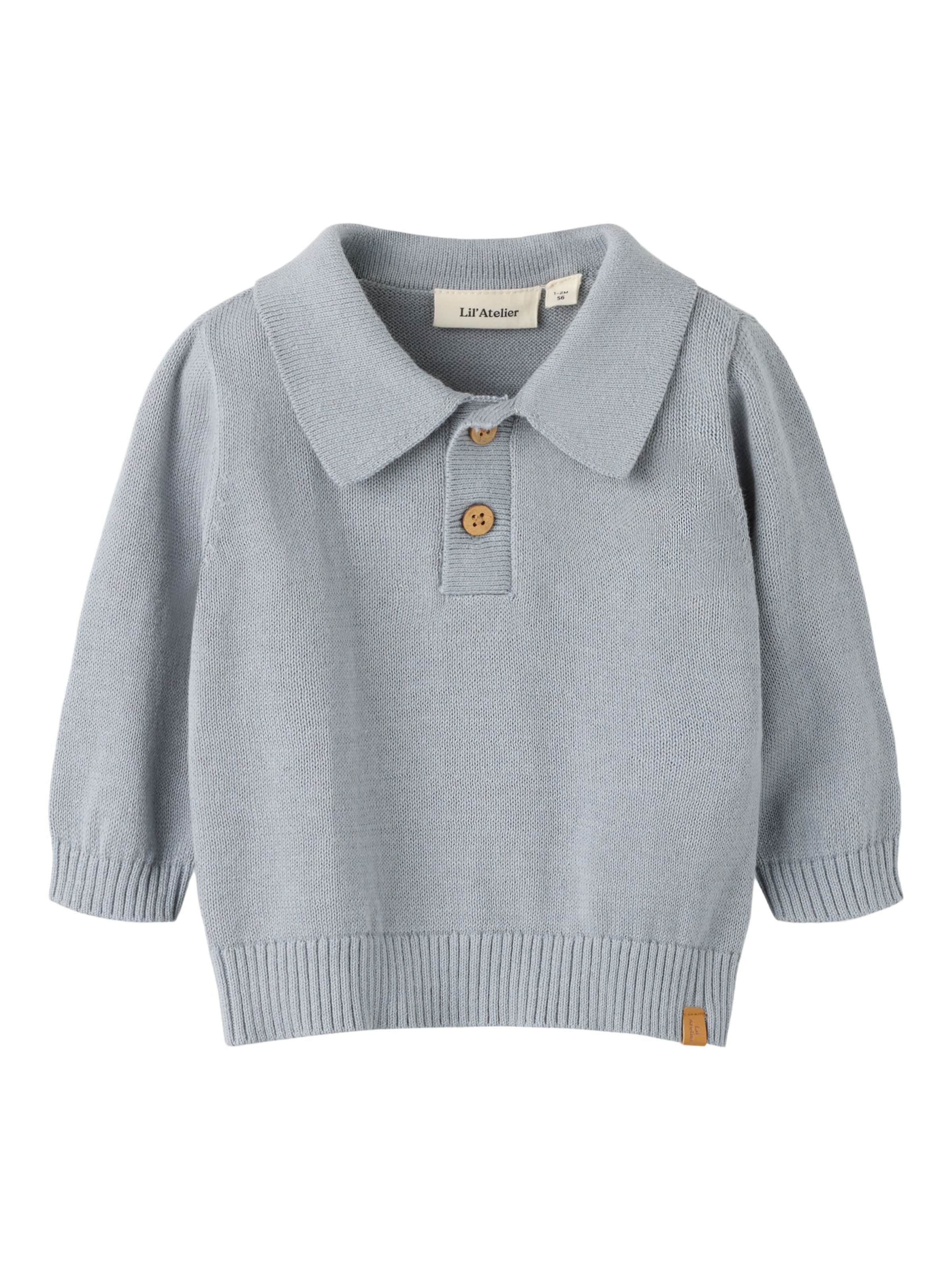 Lil'Atelier Shirts i blå: forside