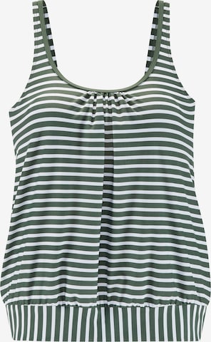 Haut de tankini VENICE BEACH en vert : devant
