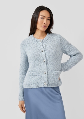 s.Oliver Strickjacke in Blau: Vorderseite