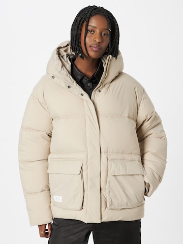 mazine Winter Jacket 'Moody' in Beige: front