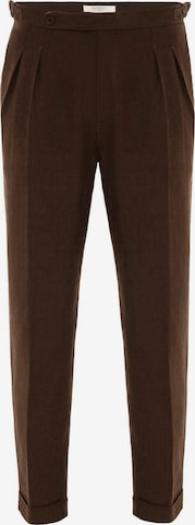 ruda Antioch Standartinis Klostuotos kelnės: priekis