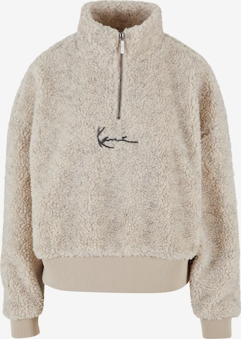 Karl Kani Sweatshirt i beige: framsida