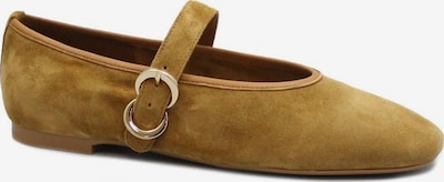 Frau Ballerina 'FRAU 69B3 segale cuoio scarpe donna ballerine camoscio cinturino' koossa 37 värissä meleerattu ruskea, Tuotenäkymä