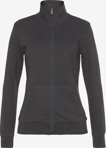 BENCH Sweatjacke in Grau: predná strana