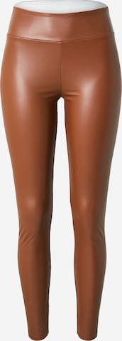 Frogbox Skinny Leggings in Beige: front