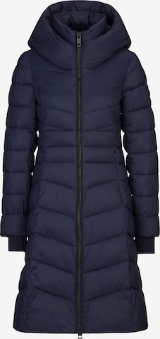 19V69 ITALIA Between-Seasons Coat 'Vivi' in Blue: front