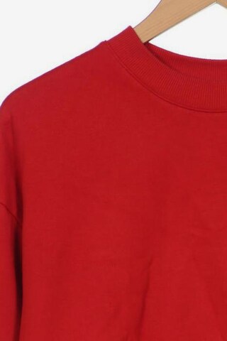 Monki Sweatshirt & Zip-Up Hoodie in XS in Red