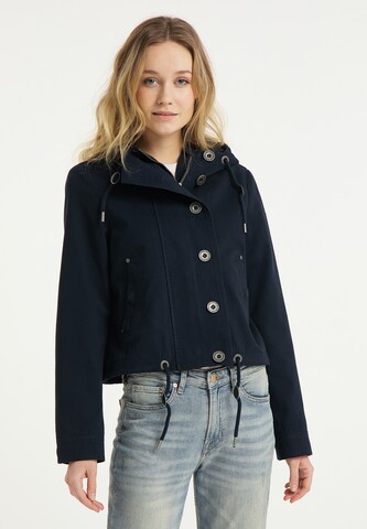 DreiMaster Vintage Between-Season Jacket in Blue: front