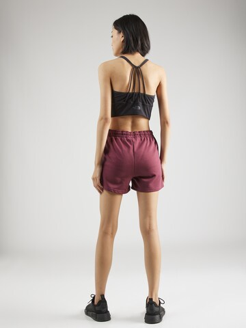 Hummel Regular Workout Pants 'Active' in Red