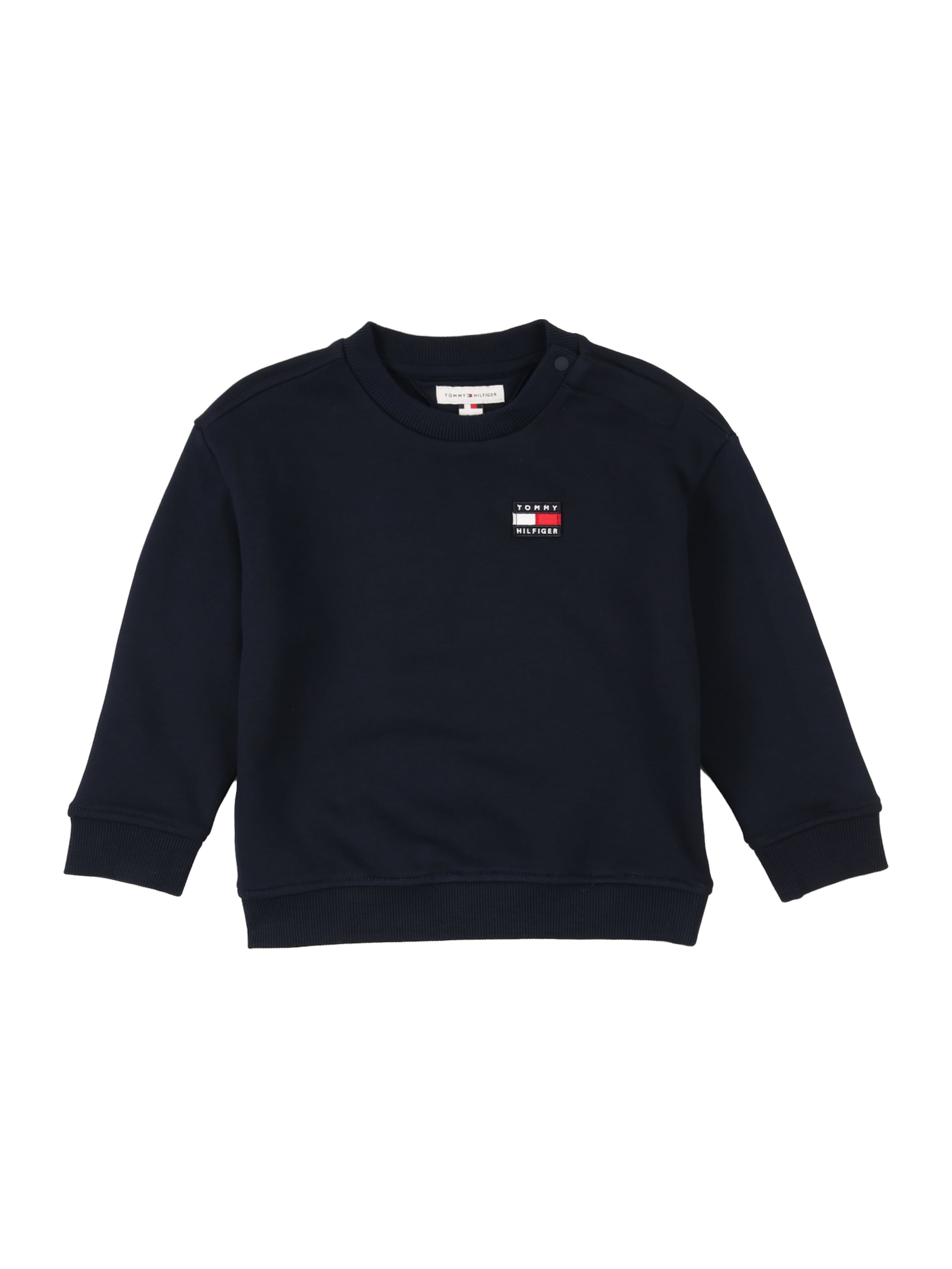 zils TOMMY HILFIGER Sportisks džemperis 'HERITAGE': no priekšpuses
