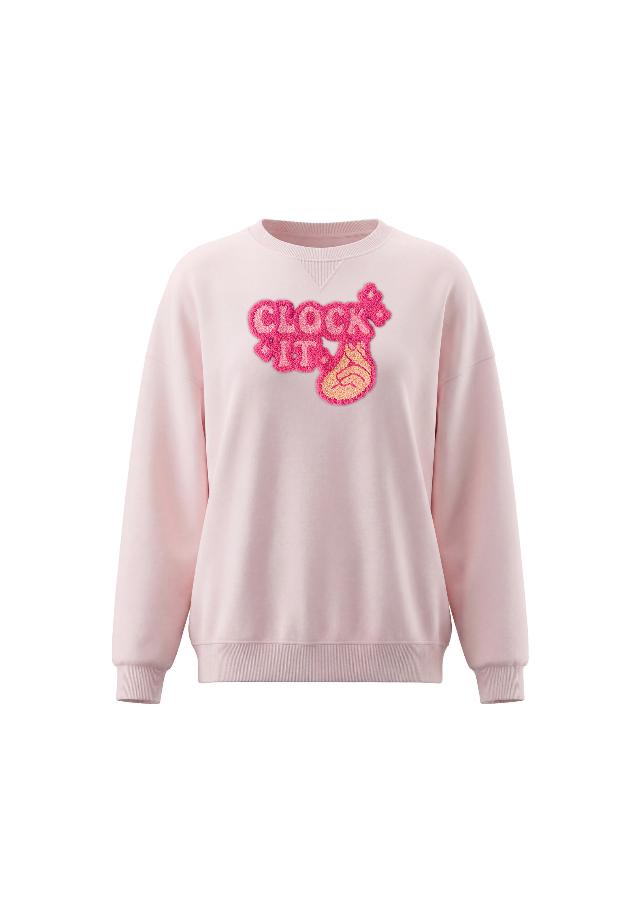 MYMO - Sudadera en rosa: frente
