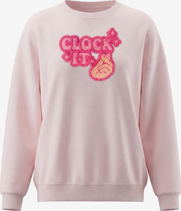 MYMO - Sudadera en rosa: frente