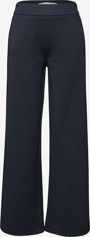 STREET ONE Wide Leg Hose in Blau: Vorderseite