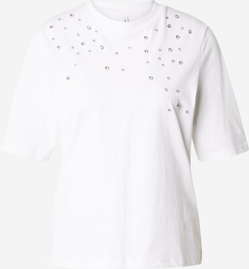 ONLY Shirt 'ONLJULIA' in Wit: voorkant