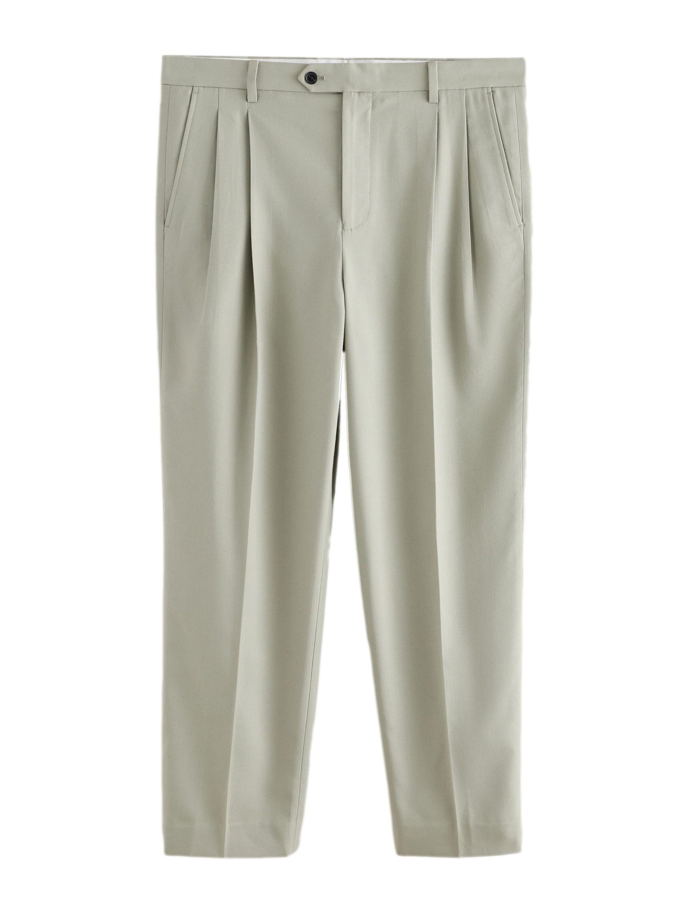 Next Pantalon à pince en 38/Regular en vert pastel, Vue avec produit