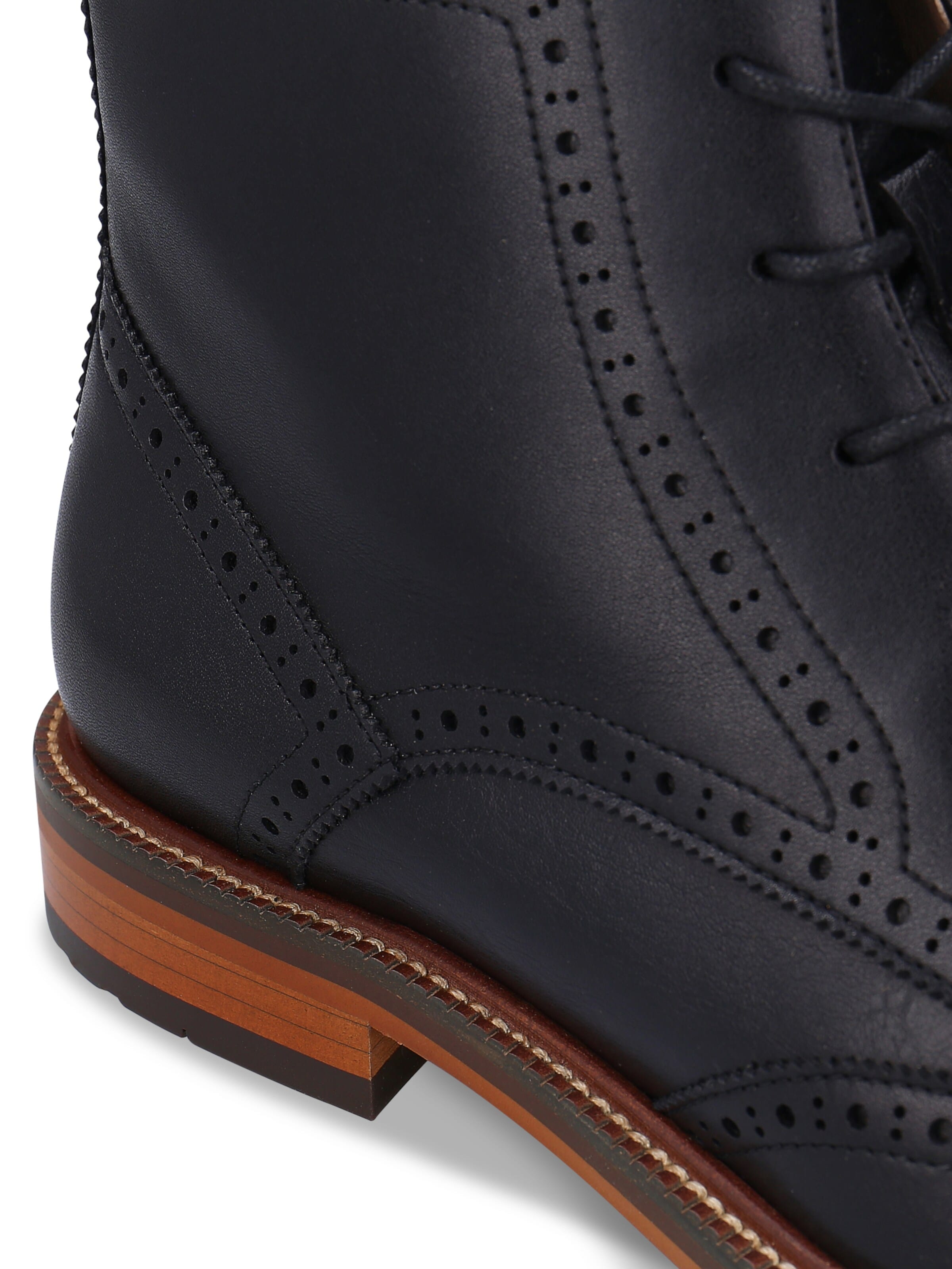 nae Vegan Shoes - Botas con cordones 'CHASE' en negro