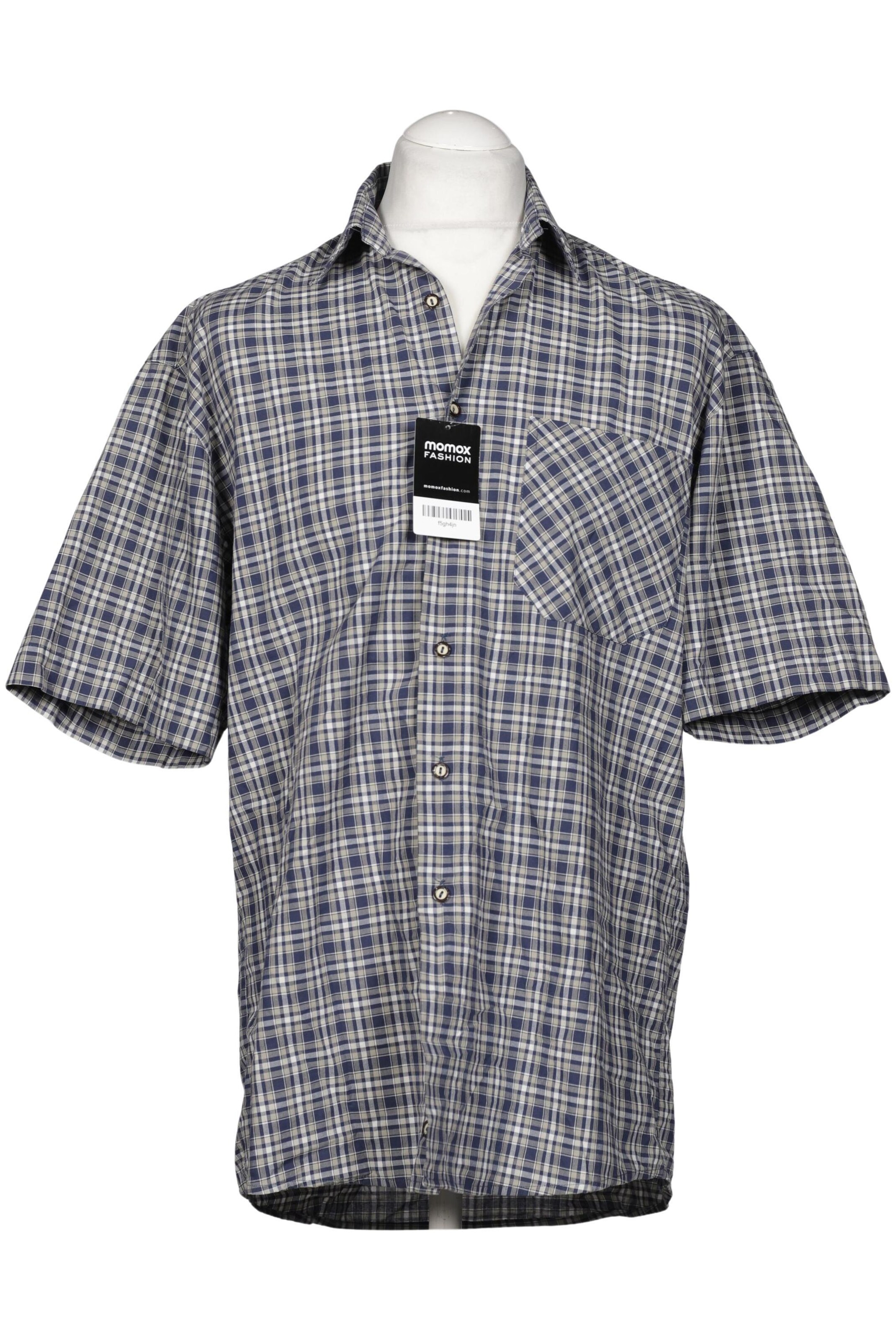 Arido Button Up Shirt in M in Blue: front