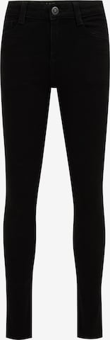 WE Fashion Skinny Jeans in Black: front