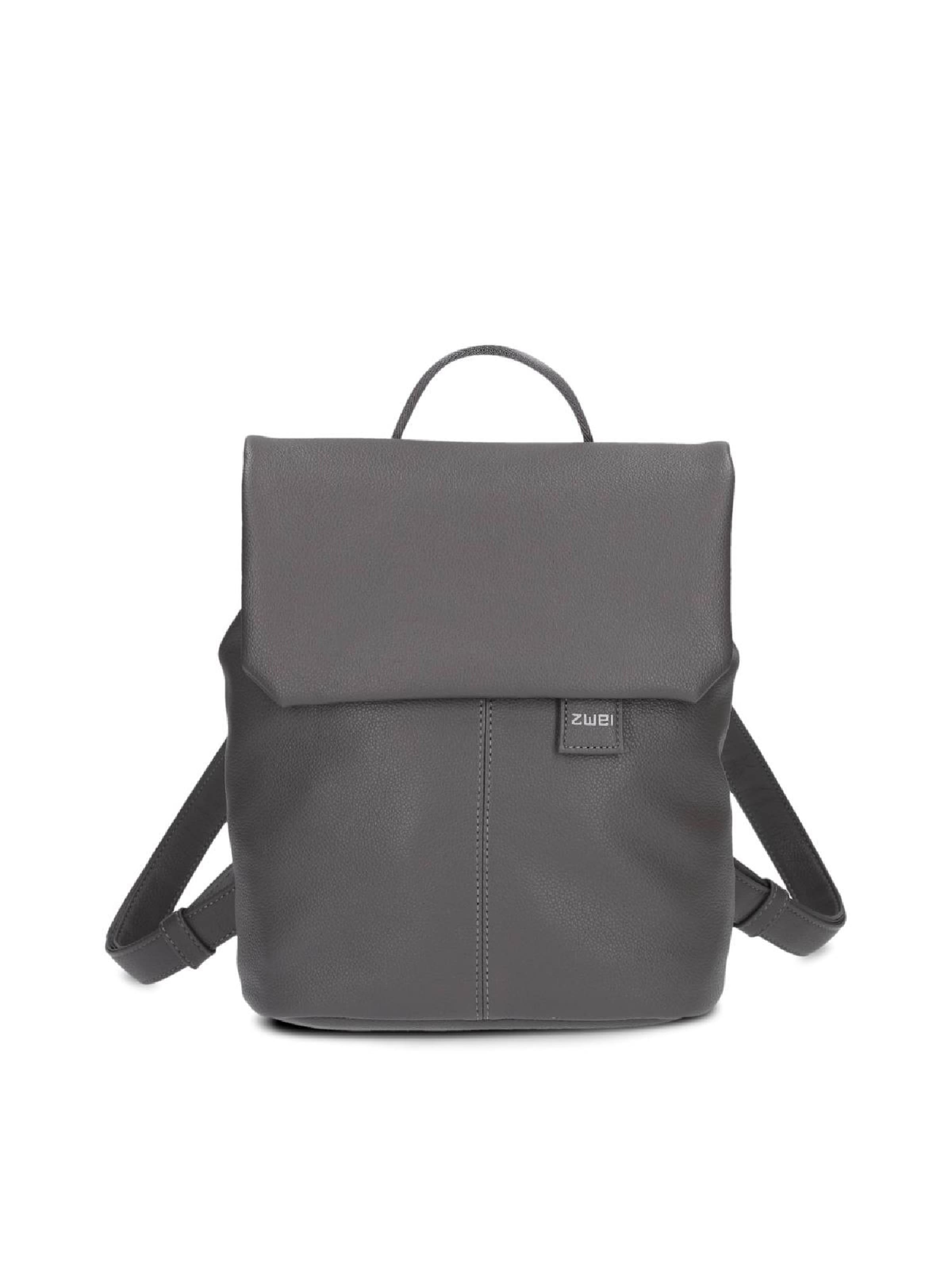 Sac à dos 'MADEMOISELLE.M MR8' ZWEI en gris : devant