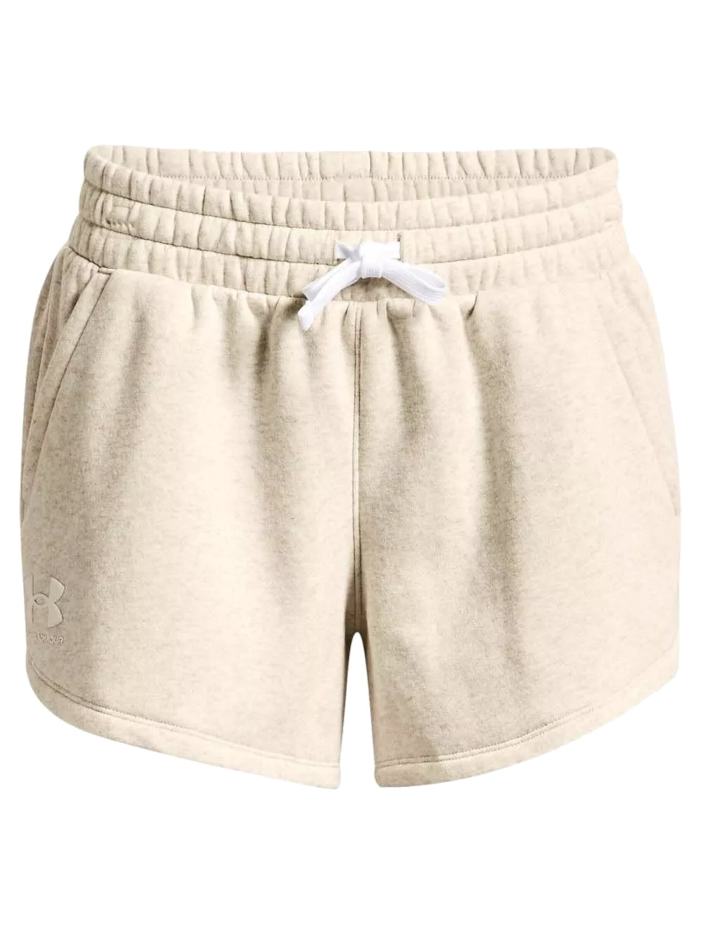 UNDER ARMOUR Sportbroek in Beige: voorkant