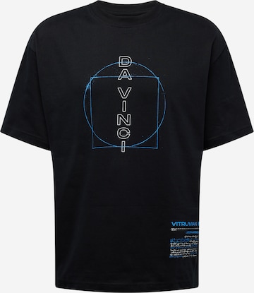 Only & Sons Shirt 'VINCI' in Zwart: voorkant