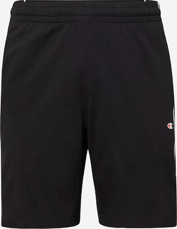 Pantalon Champion Authentic Athletic Apparel en noir : devant