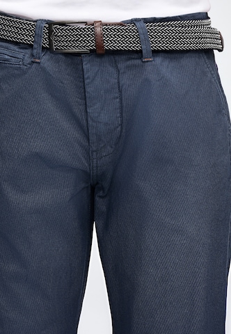 INDICODE JEANS Szabványos Chino nadrág 'Eldwyn' - kék