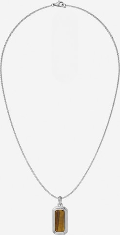 Eternal Necklace in Brown: front