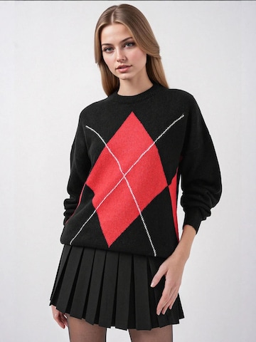 BigdartPulover 'Pullover' - crna boja: prednji dio