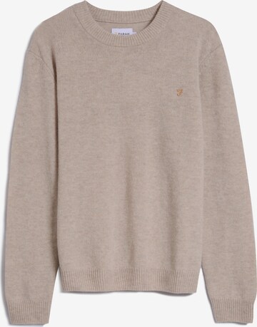 Pull-over FARAH en beige : devant