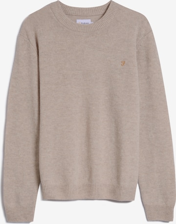 FARAH Sweater in Beige: front