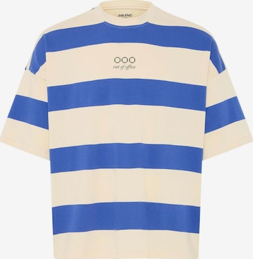 BLEND Rundhalsshirt Loose Fit' BHKaveh ' in Beige: Vorderseite