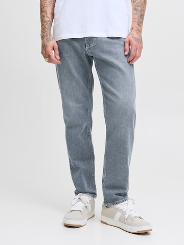 Tapered Jeans 'JJIMIKE JJEVAN' de la JACK & JONES pe albastru: față