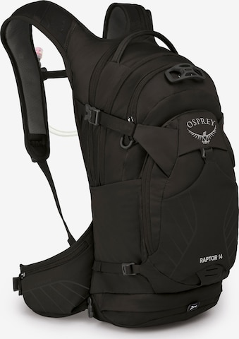 Osprey Sports Backpack 'Raptor 14' in Black: front