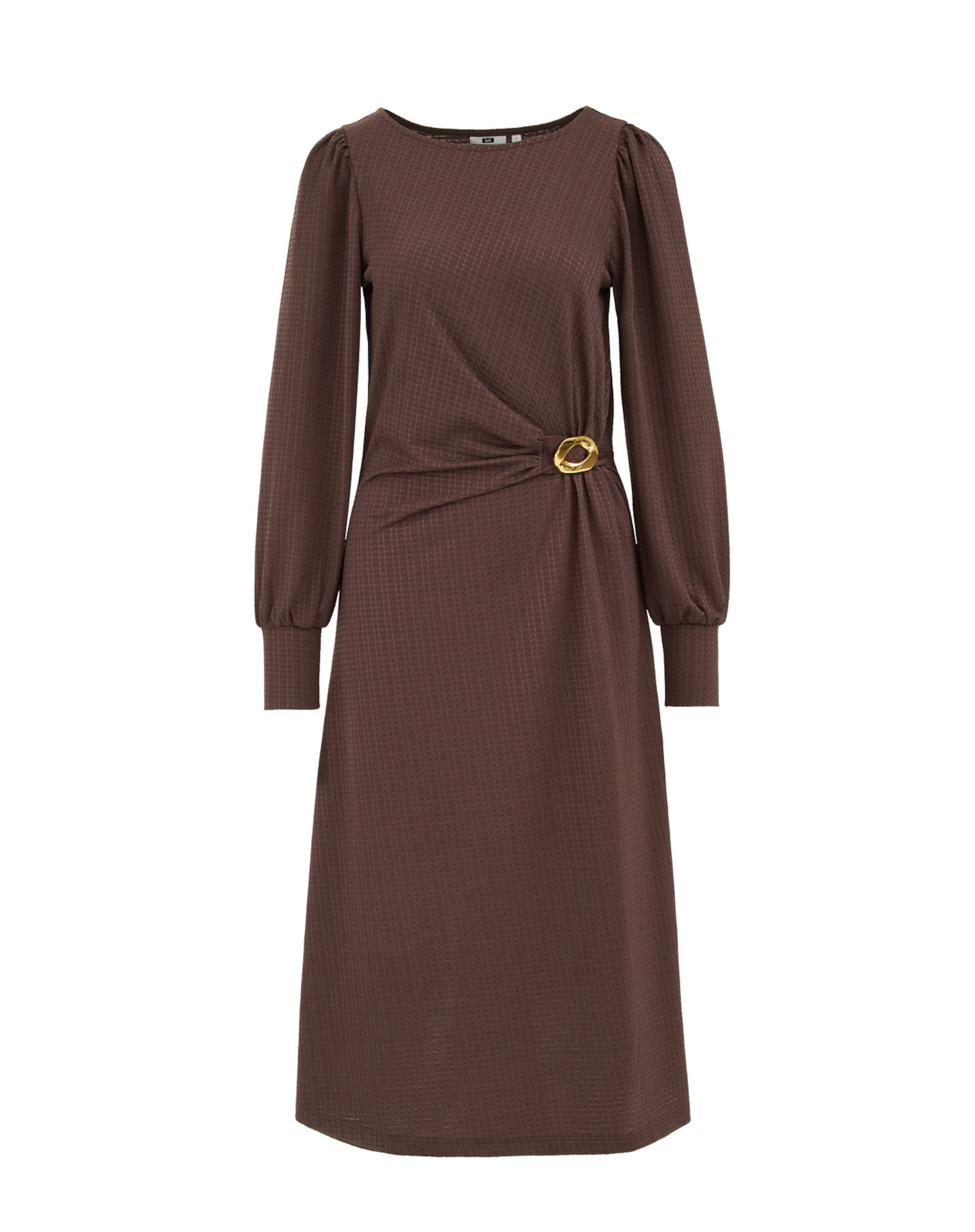 WE Fashion Kleit pruun / Kuld, Tootevaade