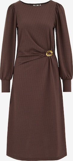 WE Fashion Mekko värissä ruskea / kulta, Tuotenäkymä