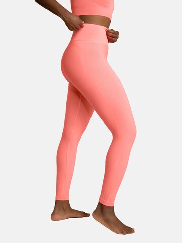 Skinny Leggings 'Beverly' de la OCEANSAPART pe roz