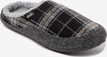 Nuvola. Slipper 'Zueco Nessy' in Black: front