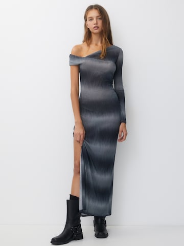 Pull&Bear Kleid in Grau: predná strana