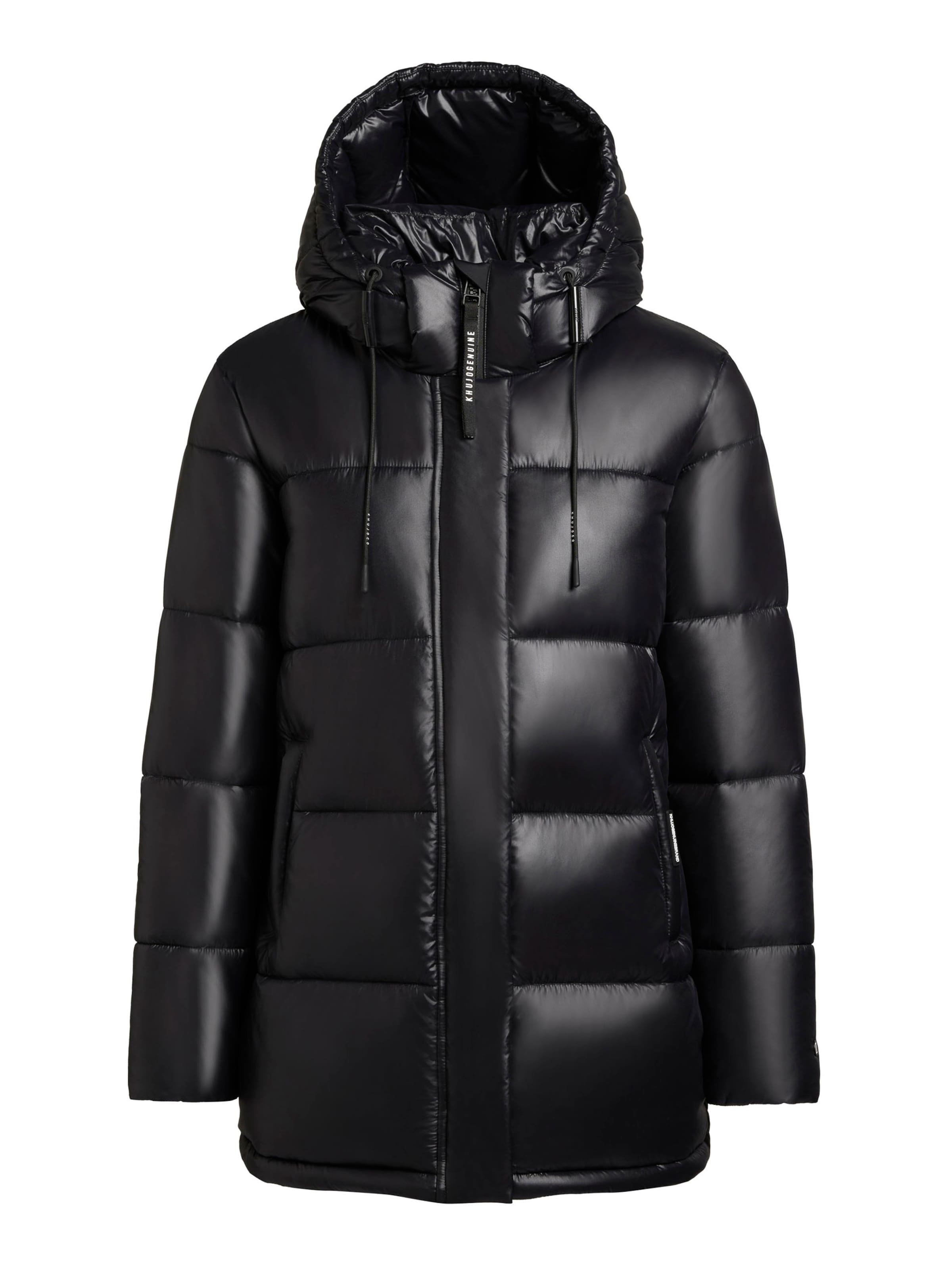khujo Winter jacket 'Word3' in Black: front