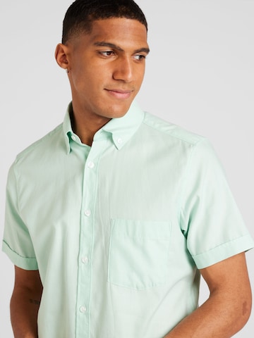 s.Oliver Regular fit Button Up Shirt in Green