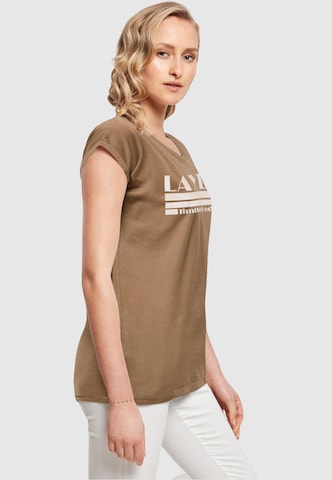 Merchcode T-Shirt 'Layla - Limited Edition X' in Grün