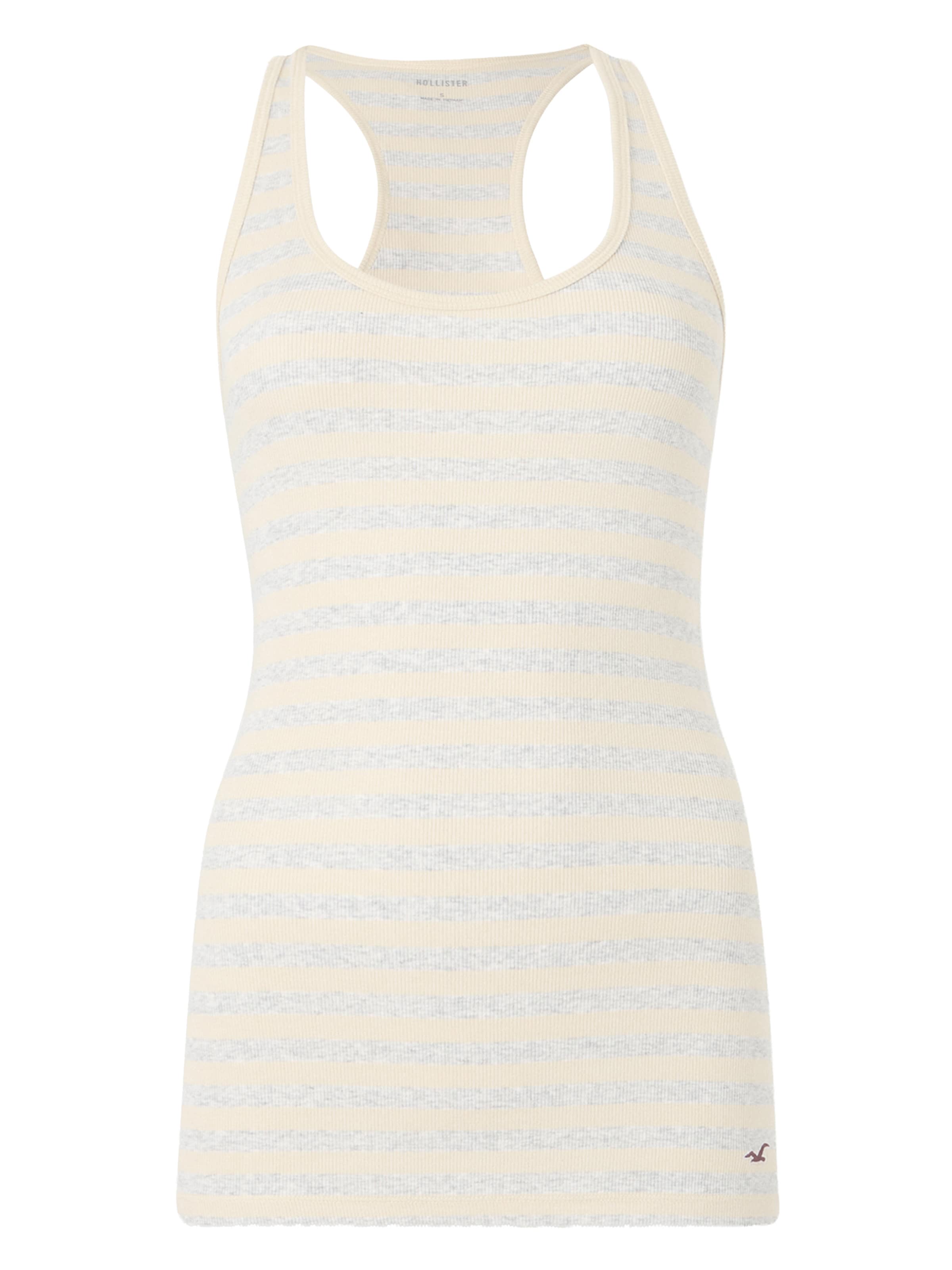 HOLLISTER Топ в жълто: отпред