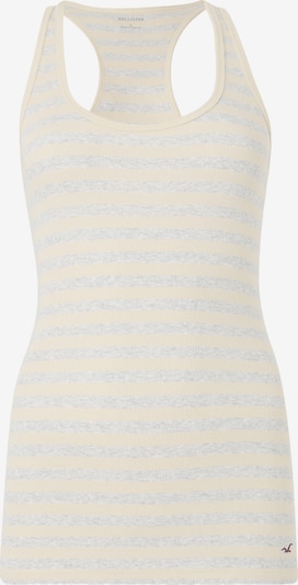 Top pe S HOLLISTER pe galben pastel / gri deschis, Vizualizare produs