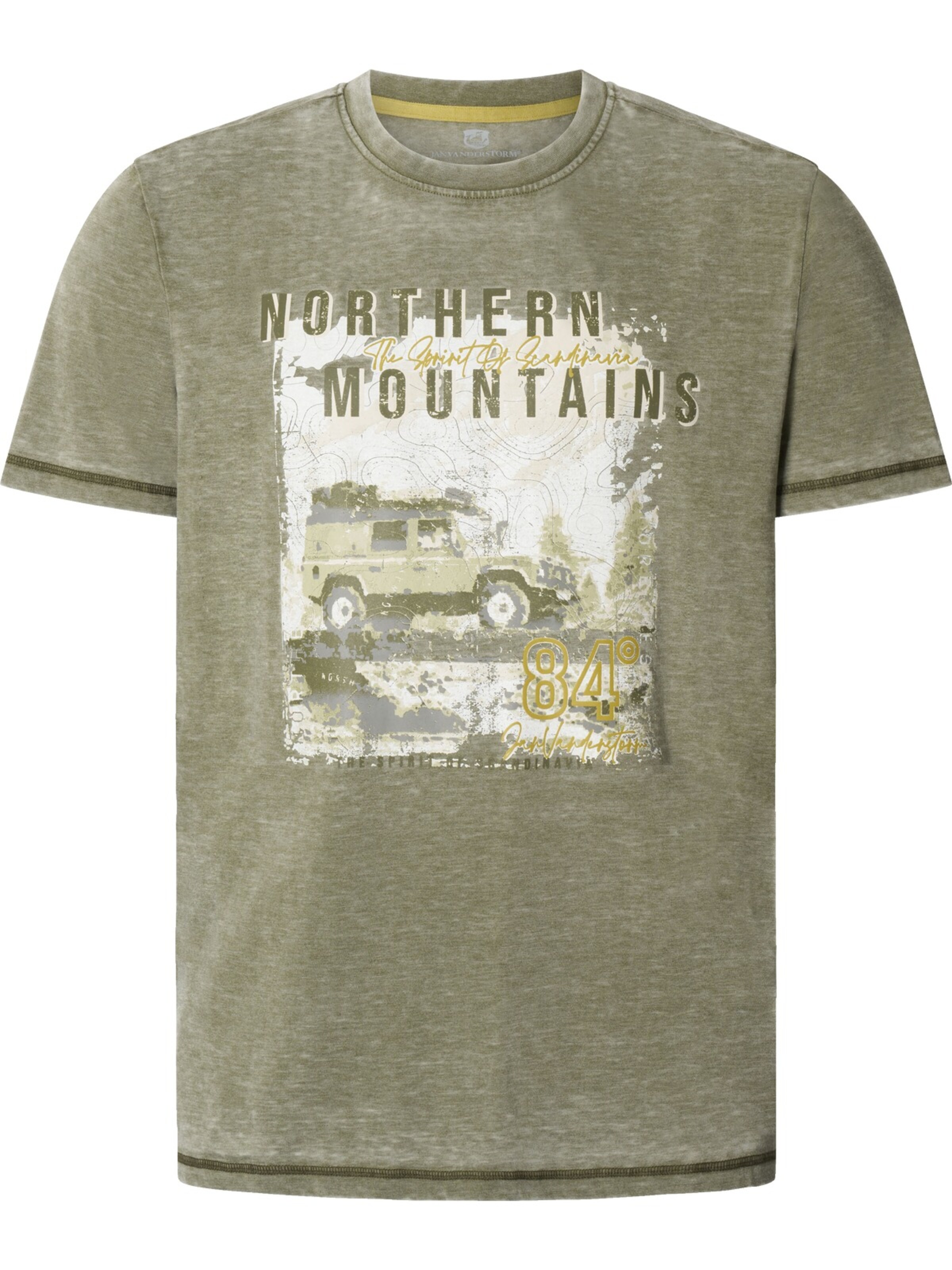 Jan Vanderstorm Shirt 'Rasik' in Green: front