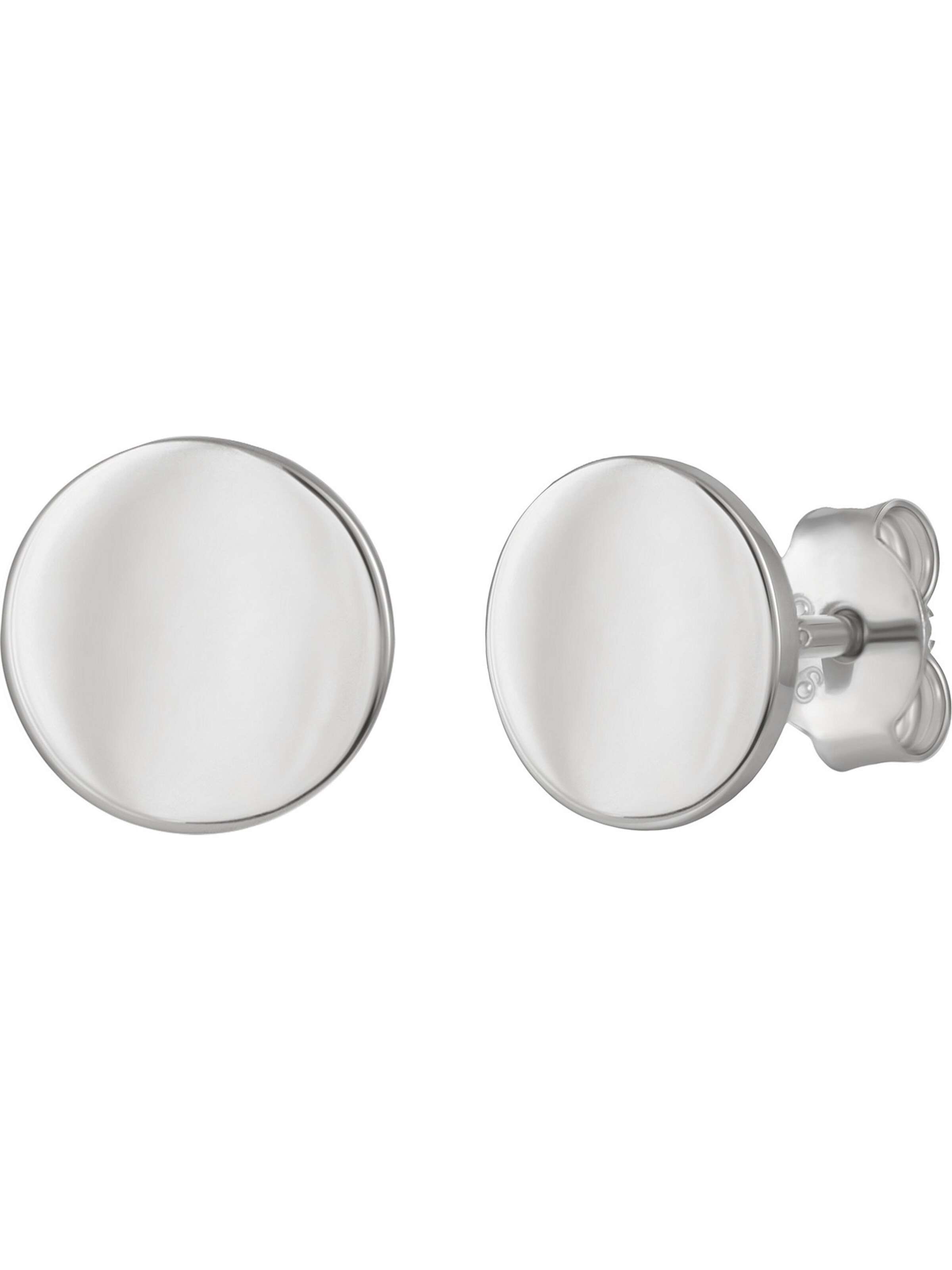 caï Earrings in Silver: front